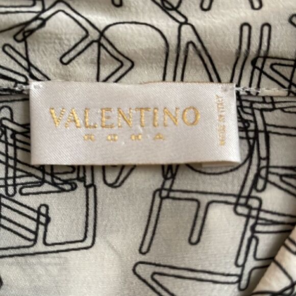 Valentino Women Silk Blouse - Size 40 - Picture 4 of 5